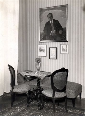 1930-1931, 83, Dienstwohnung der 2.Burgtheaterdirektion von Anton Wildgans im Seitenflügel des Burgtheaters